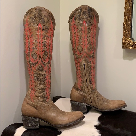 OLD GRINGO MAYRA RARE Color Tall Knee High Boots - Picture 6 of 16